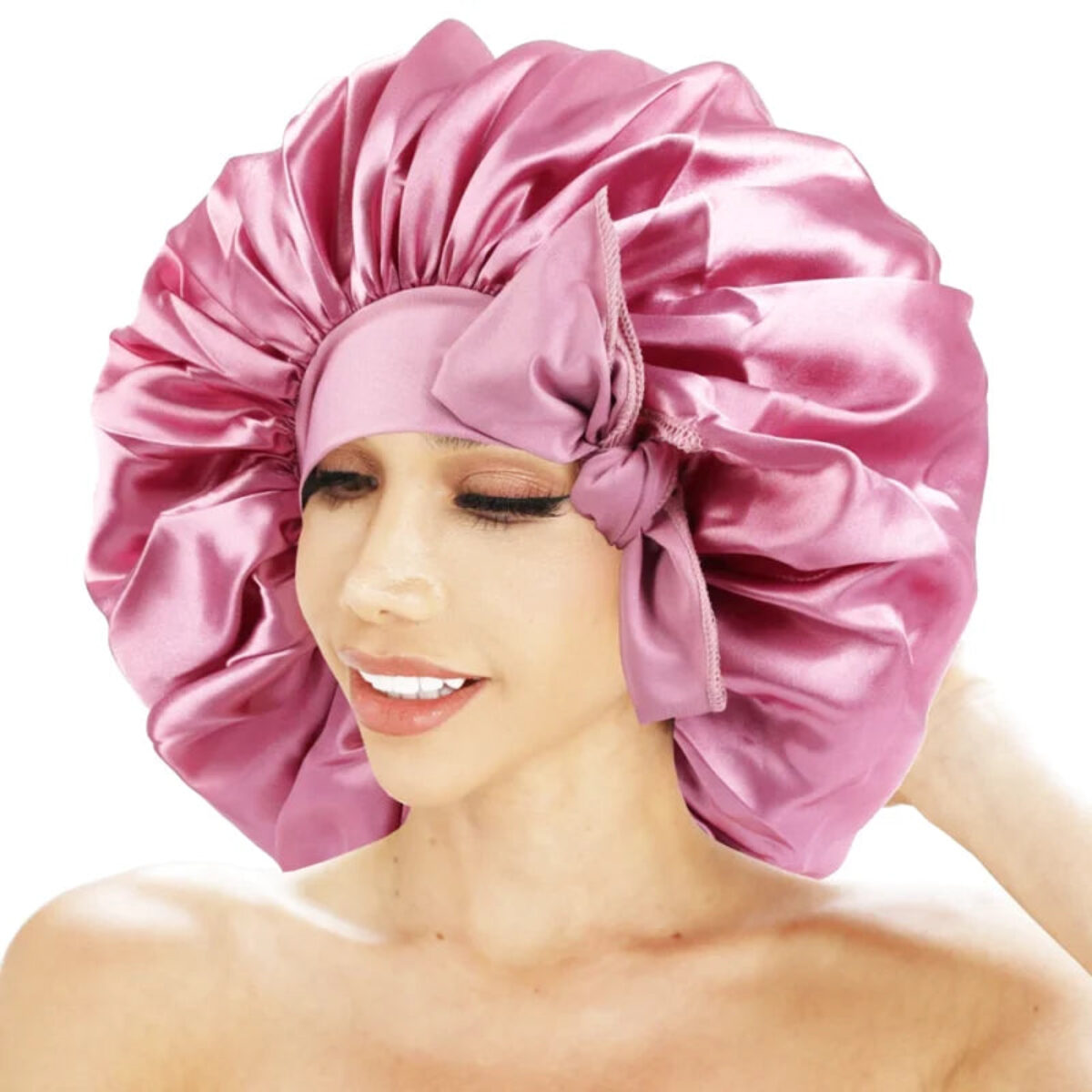 Bonnet de nuit en Soie - Protège vos cheveux pendant votre sommeil